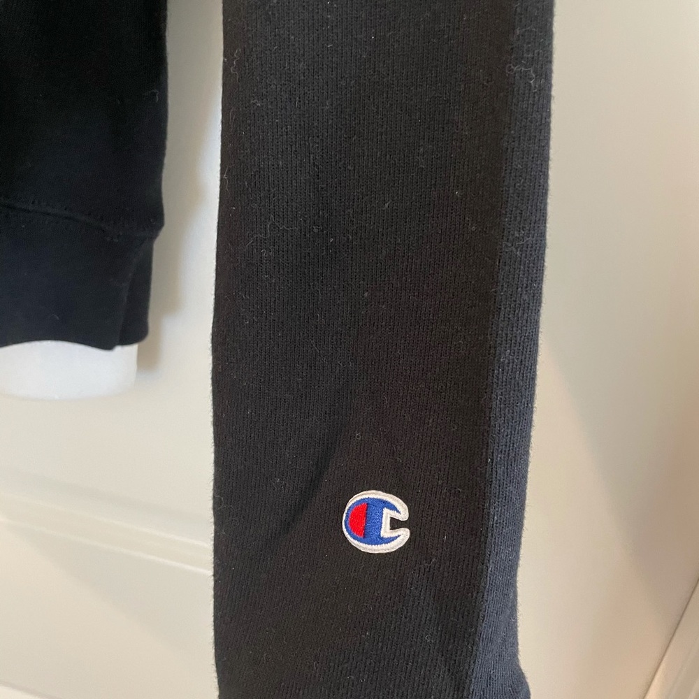 Champion Pullover Sweatshirt Black XS Reverse Crew - Picture 3 of 7